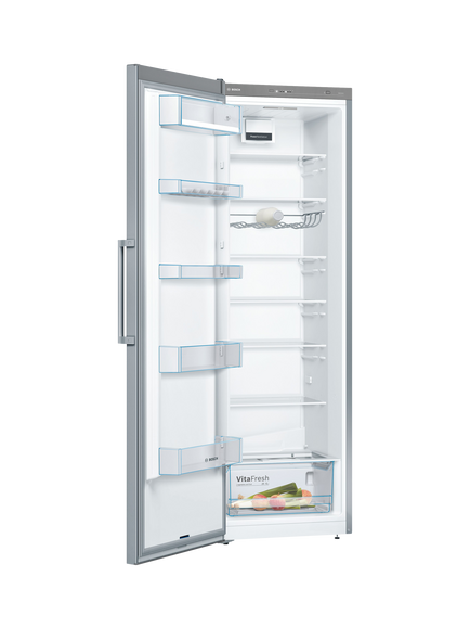 Bosch OUTLET Series 4 KSV36VLEP Freestanding Fridge, Like New, Silver - view 2, Silver