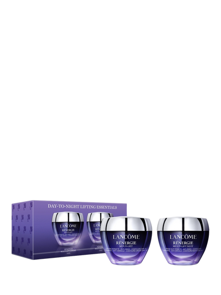 Lancôme Rénergie Multi-Lift Day & Night Cream Duo Set, Anti-Ageing & Hydrating Christmas Skincare Gift Set, Clear