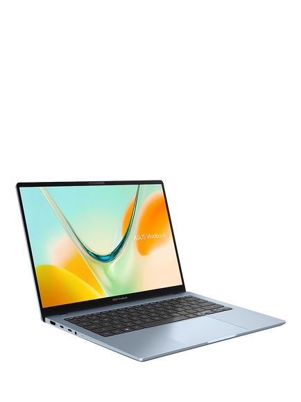 ASUS Vivobook S14 Laptop, Snapdragon X X1 Processor, 8GB RAM, 256GB SSD, 14” WUXGA, Light Blue - view 2, Light Blue