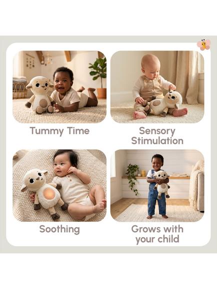 Tiny Love Farmers Funday Plush Snuggly Sheep Buddy - view 2, Multi