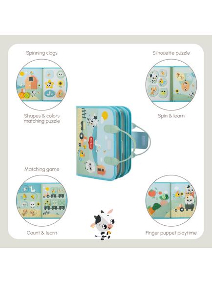 Tiny Love Farmers Funday Grow & Play Activity Busy Book - view 2, Multi