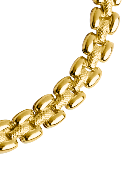 LARNAUTI Annecy Panther Necklace, Gold - view 2, Gold