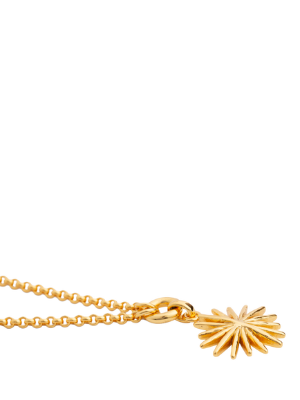 LARNAUTI Star Burst Pendant Necklace, Gold - view 2, Gold