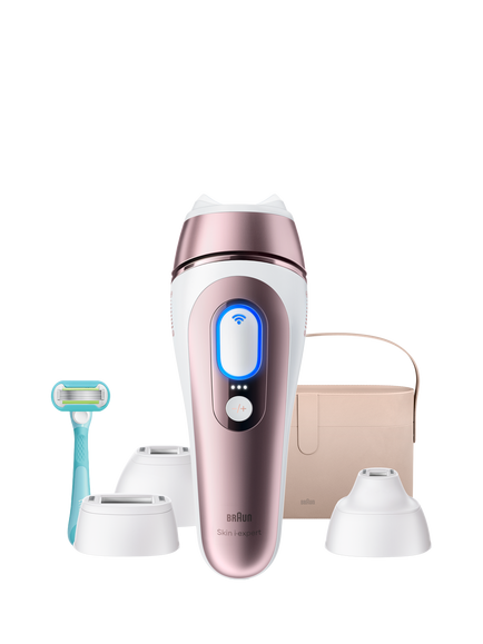 Braun IPL Skin i·expert Pro 7 PL7441 At-Home Hair Removal, Rose Gold, Rose Gold