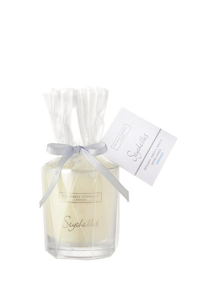 The White Company Seychelles Votive Candle, 75g, White