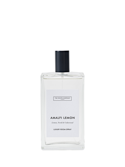 The White Company Amalfi Lemon Luxury Home Spray, 95ml - view 2, White