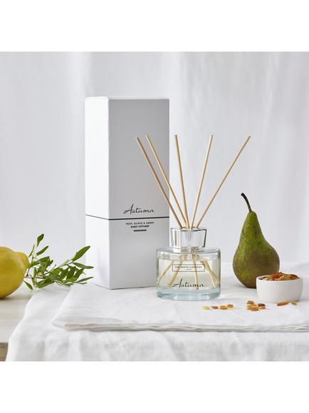 The White Company Autumn Reed Diffuser, 150ml - view 2, White