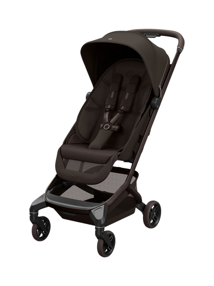 Maxi-Cosi Fame Cabin Stroller & Carrycot with Rain Cover, Espresso - view 2, Espresso