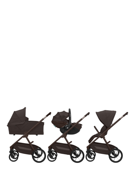 Maxi-Cosi Oxford+ Pushchair & Carrycot, Espresso Brown - view 2, Espresso