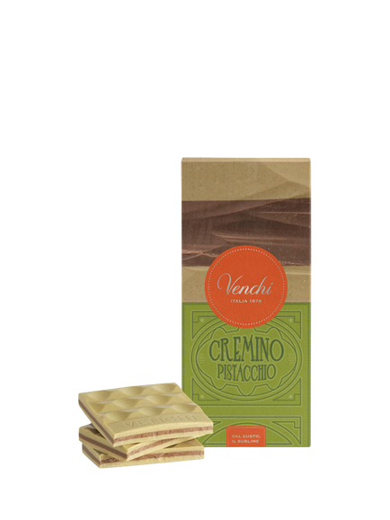 Venchi Cremino Pistachio Bar, 110g, Multi