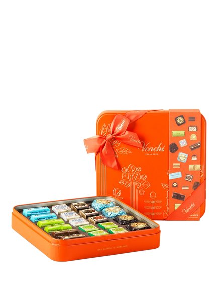 Venchi Square Chocolate Selection Gift Tin, 275g - view 2, Multi