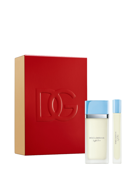 Dolce & Gabbana Light Blue Eau de Toilette 50ml Holiday Fragrance Gift Set, N/A Coffret