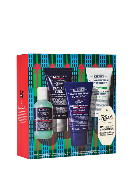 Kiehl's On The Go Groomers Holiday Skincare Gift Set, Clear