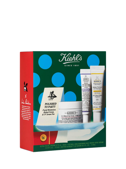 Kiehl's Polished To Party Holiday Skincare Gift Set, Clear