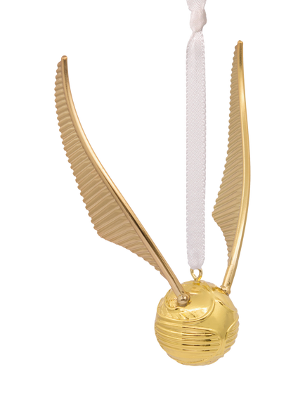 Hallmark Metal Snitch Metal Bauble, Gold, Gold