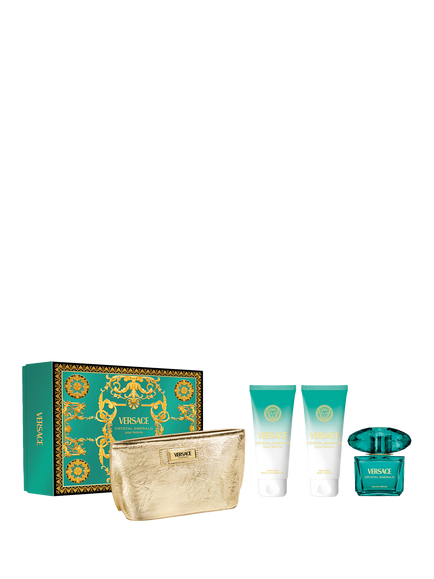 Versace Crystal Emerald Eau de Parfum 90ml Fragrance Gift Set, N/A Coffret