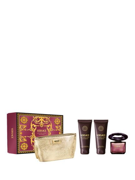 Versace Crystal Noir Eau de Parfum 90ml Fragrance Gift Set, N/A Coffret