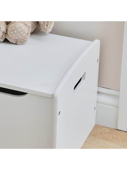 My 1st Years Personalised Classic Star Toy Box, White - view 2, White