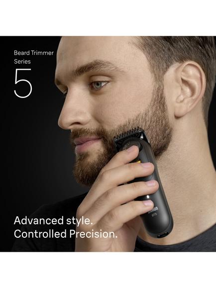 Braun Series 5BT5500 Shaver Beard Trimmer, Black - view 2, Black