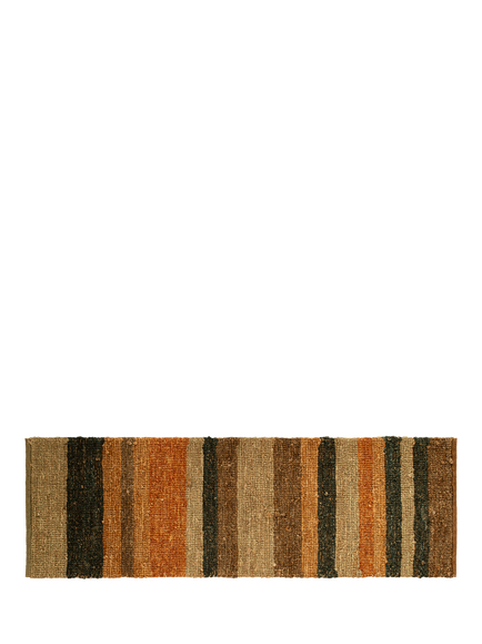 nkuku Lasang Jute Runner, Rust, Rust