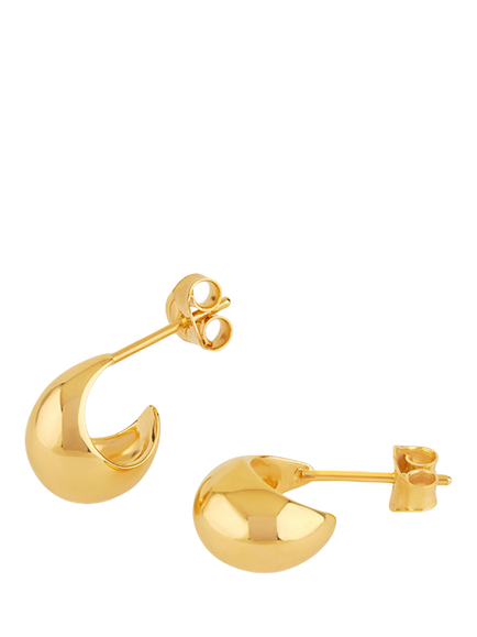 Dinny Hall Scoop Mini Hoop Earrings, Gold