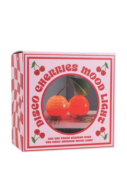 Fizz Creations Disco Cherries Mood Light - view 2, Pink Multi Pink