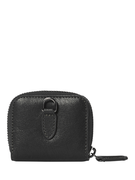 OSPREY LONDON Compass Leather Ear Pods Case, Black
