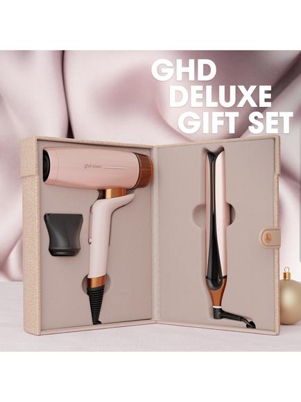 ghd Chronos Hair Straighteners & ghd Speed Hair Dryer Deluxe Set, Cashmere Beige - view 2, Cashmere Beige