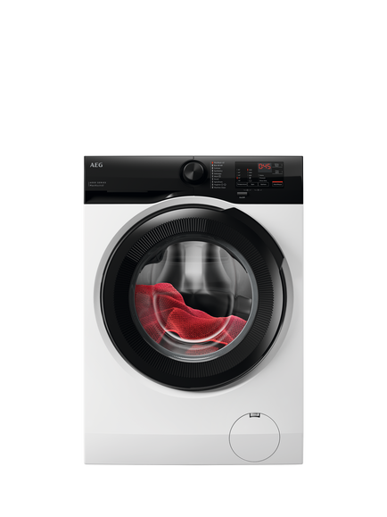 AEG OUTLET LFED61944B Freestanding Washing Machine, 9kg Load, 1400rpm Spin, Like New, White, White
