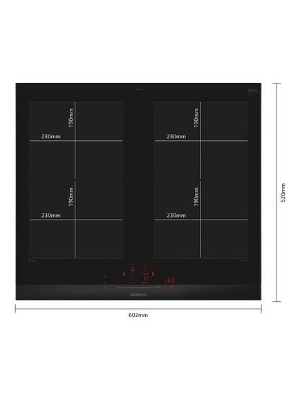 Siemens OUTLET iQ700  EX675HXC1E 60cm Induction Hob, Like New, Black, Black