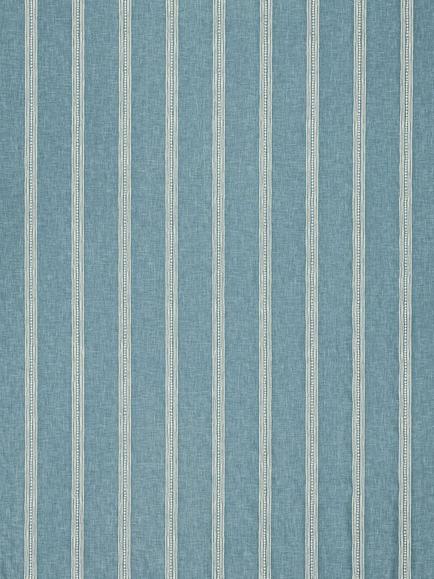 Scion Harvest Stripe Furnishing Fabric, Cornflower