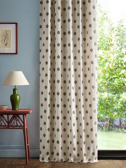 Sanderson Lavanga Furnishing Fabric - view 2, Avocado