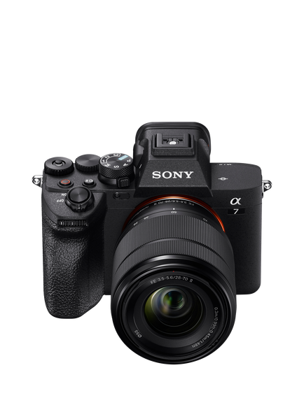 Sony a7 IV (Alpha ILCE-7M4) Compact System Camera with 28-70mm Zoom Lens, 4K Ultra HD, 33MP, Wi-Fi, Bluetooth, OLED EVF, 5-Axis Image Stabiliser & 3” Vari-Angle LCD Touch Screen, Black, Black