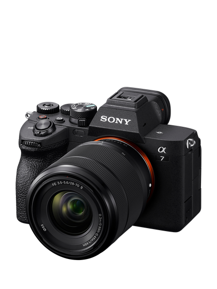 Sony a7 IV (Alpha ILCE-7M4) Compact System Camera with 28-70mm Zoom Lens, 4K Ultra HD, 33MP, Wi-Fi, Bluetooth, OLED EVF, 5-Axis Image Stabiliser & 3” Vari-Angle LCD Touch Screen, Black - view 2, Black