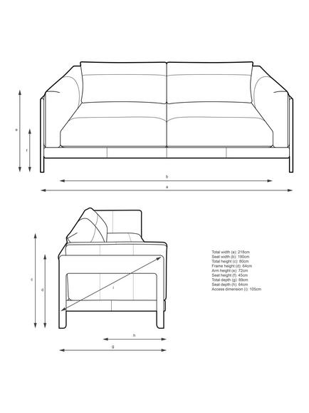 John Lewis Nest Grand 4 Seater Leather Sofa, Light Leg, Premium Chocolate - view 2, Premium Chocolate