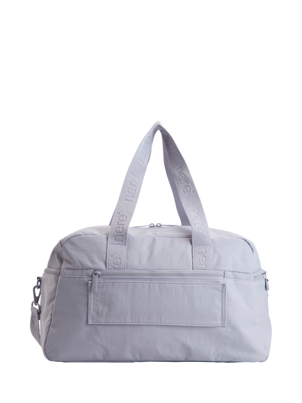 Nere Bondi Nylon Carry On Bag, Lilac Grey - view 2, Lilac Grey
