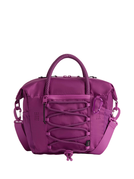 Nere Momentum Small Tote Bag, Black, Fuchsia