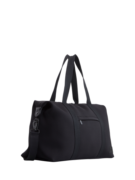 Nere Stori Knit Duffle Bag, Overnight Black, Overnight Black