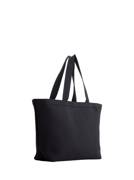 Nere Stori Knit Tote Bag, Black