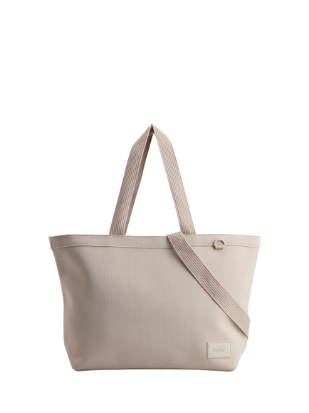 Nere Stori Knit Tote Bag, 19L, Taupe - view 2, Taupe
