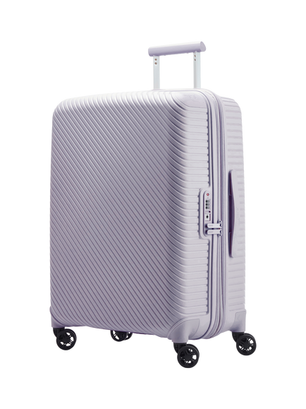 Nere Bondi 66cm Medium Expandable 4-Wheel Suitcase, 85/96L, Lilac Grey, Lilac Grey