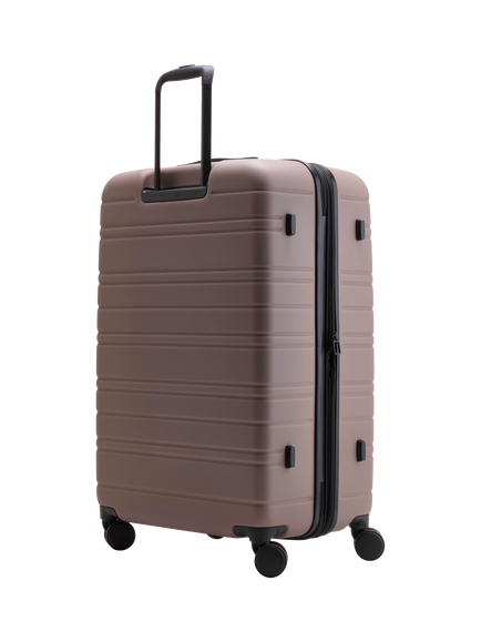Nere Stori Large 75cm Expandable 4-Wheel Suitcase, 95/110L - view 2, Mocha