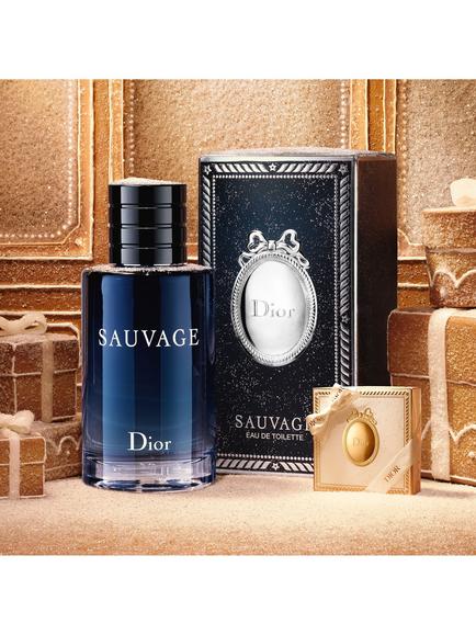 DIOR Sauvage Eau de Toilette 100ml Holiday Limited Edition Case - view 2, Clear Clear