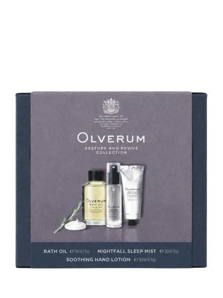 Olverum Restore & Revive Christmas Bodycare Gift Set, Clear