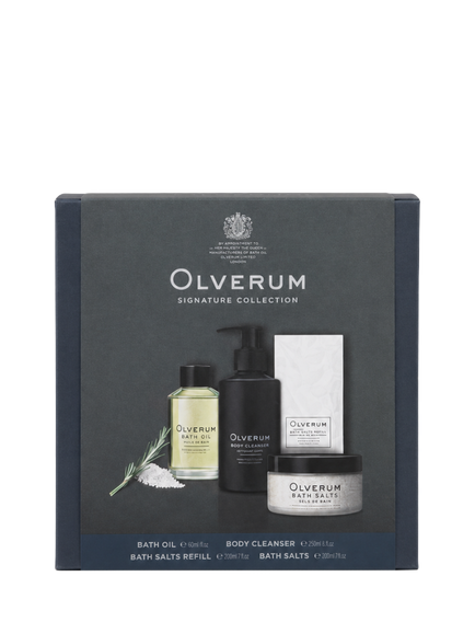 Olverum Signature Collection Christmas Bodycare Gift Set, Clear