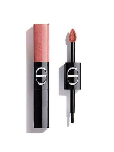 DIOR Rouge Dior Sequin Liquid Duo Holiday Limited Edition, 100 Sweet Nude