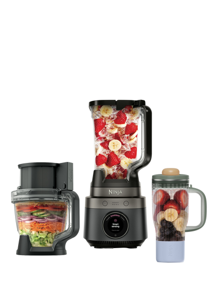 Ninja CrushBOSS 3-in1 Kitchen Food Blender, Onyx, Onyx