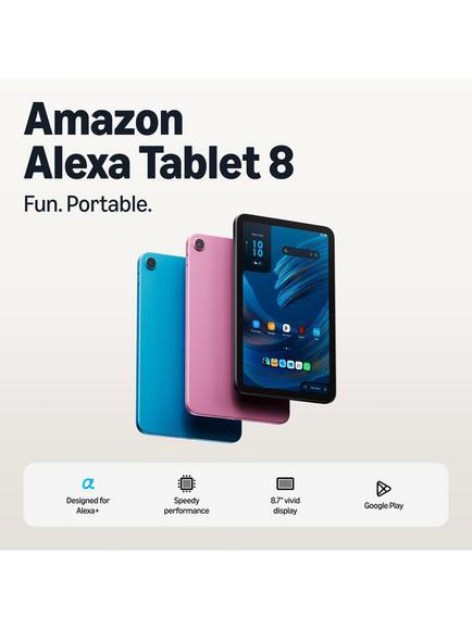 Amazon Alexa Tablet 8, Octa-Core, Android, Wi-Fi, 4GB RAM, 8.7”, 64GB - view 2, Graphite