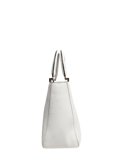 Pre-loved Fendi Selleria Tote Bag, White - view 2, White