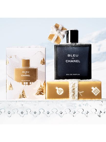CHANEL Bleu De CHANEL Eau de Parfum 100ml Holiday Edition Sleeve - view 2, Clear Clear